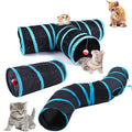 Crinkle Cat Tunnel - collapsible 3-way play tunnel