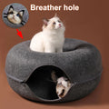 Calming Donut Bed plush anxiety-calming cuddle bed