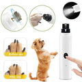Quiet Pet Nail Grinder - USB rechargeable with LED light
